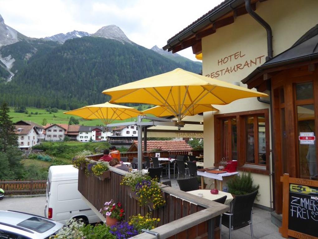 Hotel Ladina Bergün Buitenkant foto